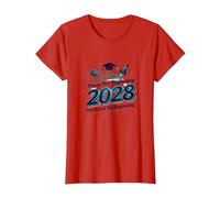 Class of 2028: This is Just The Beginning T-Shirt, Women, Red, S
