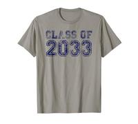 Class of 2033 Grow with Me Future Graduation Year T-Shirt