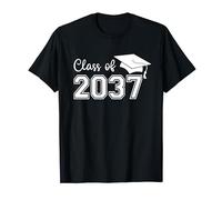 Class of 2037 Grow With Me First Day of School Graduation T-Shirt