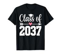 Class of 2037 Grow With Me First Day of School Graduation T-Shirt