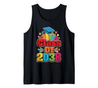 Class of 2038 Elementary School Graduation Kids Gift Idea Tank Top