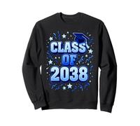Class of 2038 Graduation Future Boy Preschool Senior School Sweatshirt
