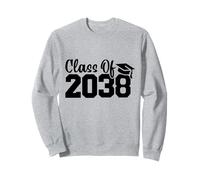 Class Of 2038 Grow With Me First Day School Kindergarten Kid Sweatshirt
