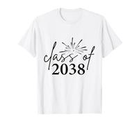 Class of 2038 Grow with Me First Day School Kindergarten Kid T-Shirt