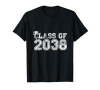 Class of 2038 Grow with Me First Day School Kindergarten Kid T-Shirt