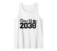 Class of 2038 Grow with Me First Day School Kindergarten Kid Tank Top