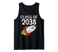 Class Of 2038, Space Rocket Kindergarten First Day Of School Tank Top