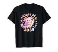 Class of 2039 Cute Axolotl Back to School Kindergarten T-Shirt