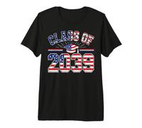 Class of 2039 Grow with Me First Day School 2039 Graduation Premium T-Shirt