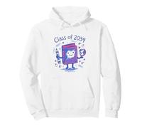 Class of 2039 Kindergarten Line Art Pre-k Grow With Me Pullover Hoodie