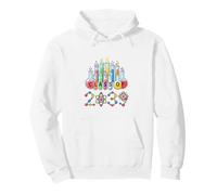 Class of 2039 Kindergarten Pre-k Grow With Me Science Pullover Hoodie