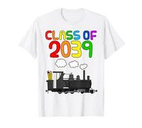 Class of 2039 Steam Train, First Day of School, Kindergarten T-Shirt