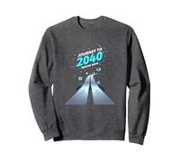 Class of 2040 Grow With Me Journey Begins Now Sweatshirt, Adult Unisex, Dark Heather Grey, L