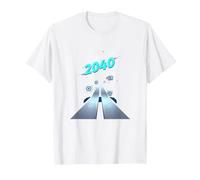 Class of 2040 Grow with Me Journey Begins Now T-Shirt, Men, White, L