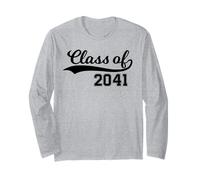 Class of 2041 Grow with Me First Day of School Long Sleeve T-Shirt