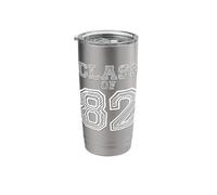 Class of 82 High School 1982 Reunion Stainless Steel Insulated Tumbler
