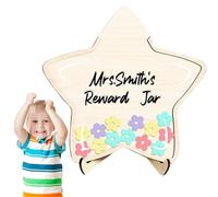 Class Reward Glass, Star Shaped Reward System for the Classroom, Incentive Glass, Bulletin Board Chart, Toilet Training Chart for Children Motivate Responsibility