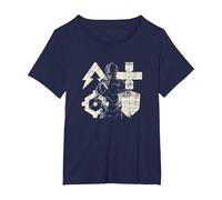 Classes of Delta Soldier Gaming Force T-Shirt, Women's Plus, Navy Blue, 1X