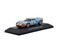 Classic 1:43 American GT40 MK 1 1967 Diecast Car - Collectible Legendary Vintage Model with Display Case & Precisely Crafted for True Collectors