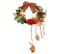 Classic 10 Inch Artificial Flower Wreath for Indoor and Outdoor Spaces A Touch of Elegance to Your Decor