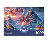 Classic 1000 Piece Natural Landscape Premium Sustainable Puzzle - Discord_volcano - Educational Toy for Adults & Kids Ages 12+ 38x26cm/1000pcs