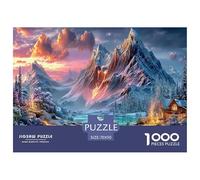 Classic 1000 Piece Natural Landscape Premium Sustainable Puzzle - Discord_volcano - Educational Toy for Adults & Kids Ages 12+ 70x50cm/1000pcs