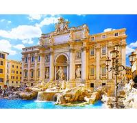 Classic 1000piece puzzle of the Trevi Fountain in Rome, 50x70cm for art and crafts, wall stickers, Valentine's Day gifts, and decorative gifts.