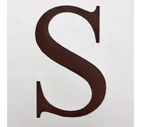 Classic 12" Tall Rusty Metal Letters, Personalised Signs And Gifts For The Home And Garden Gifts Presents (Classic S)
