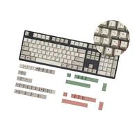 Classic 149 Keys Backlit Key Cap Mechanical Keyboard Featuring English/Korean/Japanese/Russian Word-resistant Comfortable Typing Key Cap