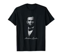 Classic 16th President Abraham Lincoln Icon Portrait T-Shirt
