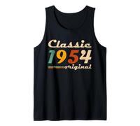 Classic 1954 Original Men Women Birth of Birthday Vintage Tank Top