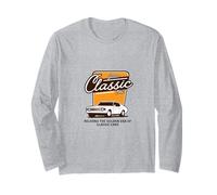Classic 1960 Reliving The Golden Era Of Classic Cars Retro Long Sleeve T-Shirt
