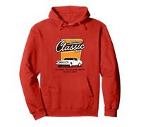 Classic 1960 Reliving The Golden Era Of Classic Cars Retro Pullover Hoodie