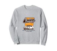 Classic 1960 Reliving The Golden Era Of Classic Cars Retro Sweatshirt