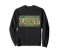 Classic 1967 59th Birthday Car Plate Design 59 Years old Sweatshirt