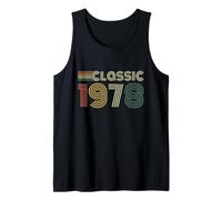 Classic 1978 Birthday Men and Women Tank Top