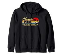 Classic 1980 Limited Edition Vintage 45th Birthday Zip Hoodie
