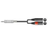 Classic 3.5mm - 2 XLRM 1m