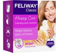 Classic 30 Day Starter Kit | Plug In Anxiety Relief Pheromone Diffuser Cat 48ml