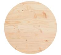 Classic Ø40cm Round Solid Pine Wood Tabletop - Scratch-Resistant Stylish Design for Side Tables & Furniture Perfect for Home Decor & Modern Interiors