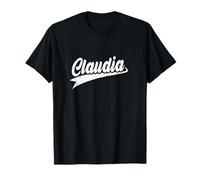 Classic 70s Retro Name Claudia T-Shirt