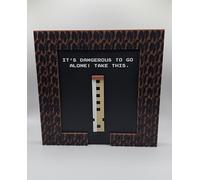 Classic 8-Bit Hero Adventure-Inspired Wall Display, Magnetic Item Frame with Swappable Game Icons - “It’s Dangerous To Go Alone!” Edition - Flute