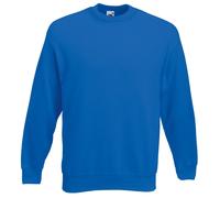 Classic 80 20 Set-in Sweatshirt Fruit Of The Loom Royal S