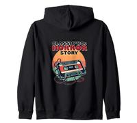Classic 80s Horror Story Cassette Zip Hoodie