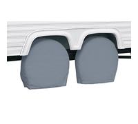 Classic Accessories 80-082-141001-00 r Classic Over Drive RV Wheel Covers, Wheels 21"- 24" Diameter, 8.25" Tire Width, Grey (2-pk)