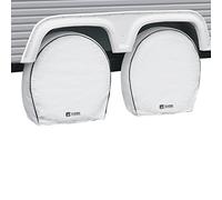 Classic Accessories - 80-222-162302-00 Over Drive Deluxe RV Wheel Cover, Wheels 27" - 30" Diameter, 8.75 Tire Width, White (4-pk)