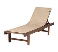 Classic Accessories Montlake FadeSafe Chaise Lounge Slip Cover, 72" x 21", Antique Beige