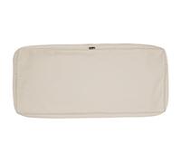 Classic Accessories Montlake FadeSafe Patio Bench Settee Cushion Slip Cover 3 Thick Heavy Duty Outdoor Patio Cushion with Water Resistant Backing Antique Beige 42 W x 18 D x 3 T (60025010301RT)