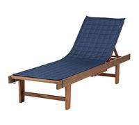 Classic Accessories Montlake FadeSafe Patio Chaise Lounge Slipcover, 72" x 21", Heather Indigo