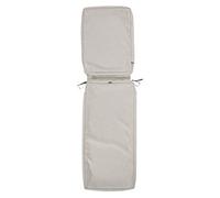Classic Accessories Montlake FadeSafe Water-Resistant 74 x 23 x 3 Inch Patio Chaise Lounge Cushion Cover, Heather Grey